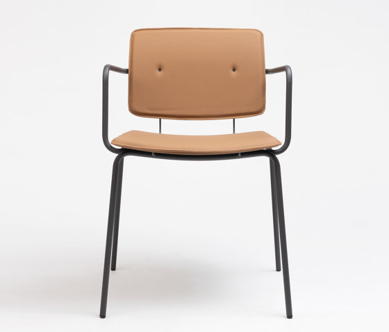 Don Chair Upholstered With Armrests | Sedie | ONDARRETA