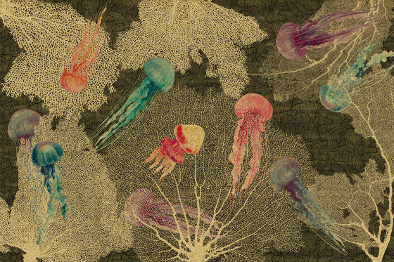 Prestige graphics | Jellyfish | Wall coverings / wallpapers | INSTABILELAB