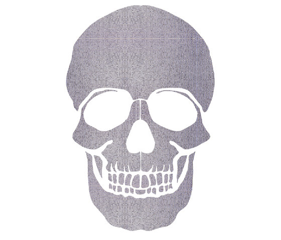 The Skull | The Skull Crystal Mesh | Carta parati / tappezzeria | INSTABILELAB