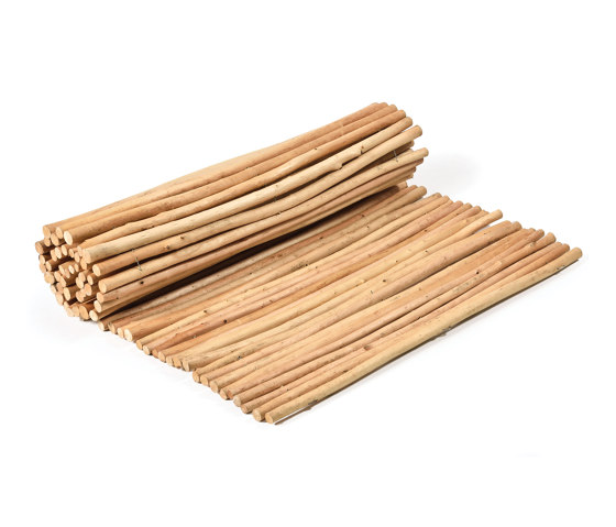 Natural and peeled willow | Willow peeled 18-26mm | Dachdeckungen | Caneplex Design