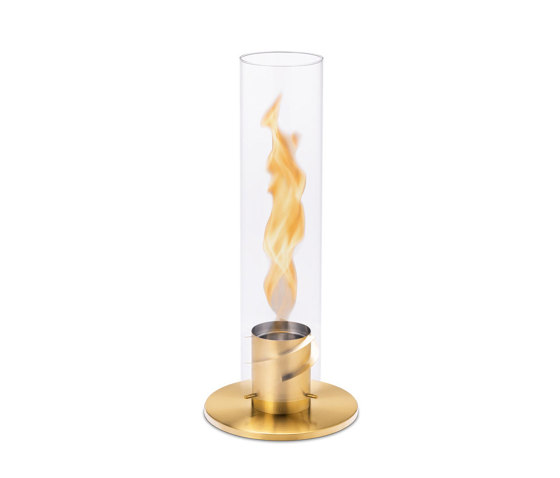 SPIN 120 Tabletop Fireplace gold | Torches | höfats