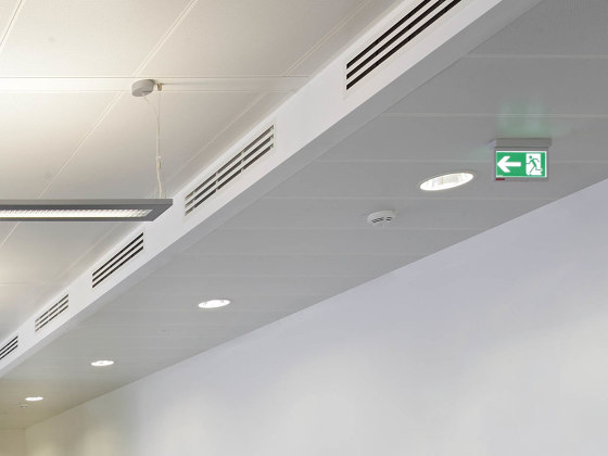 Rectangular Metal Panels | FS4.4 As Attachement/ Hook System | Suspended ceilings | durlum