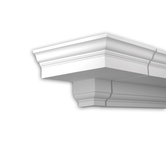 Facade mouldings - Pièce-raccord Angle Externe Profhome Decor 401111 | Façade | e-Delux