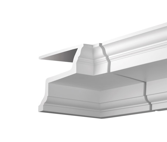 Facade mouldings - Pièce-raccord Angle Interne Profhome Decor 401123 | Façade | e-Delux