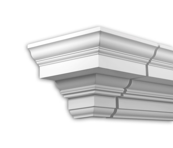 Facade mouldings - Pièce-raccord Angle Externe Profhome Decor 401211 | Façade | e-Delux