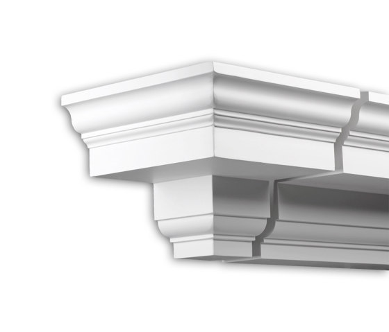 Facade mouldings - Cornice soffitto parete Profhome Decor 402201 | Facciate | e-Delux