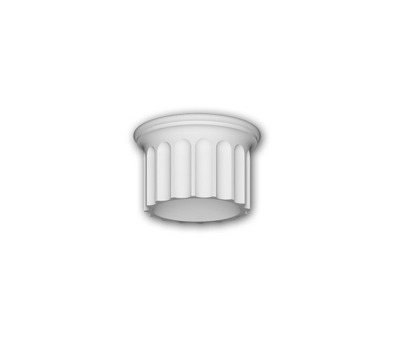 Facade mouldings - Segment de colonne Profhome Decor 412003 | Façade | e-Delux
