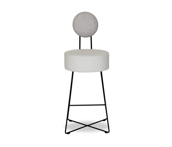Lotta Bar Stool with Backrest | Bar stools | Bielefelder Werkstätten