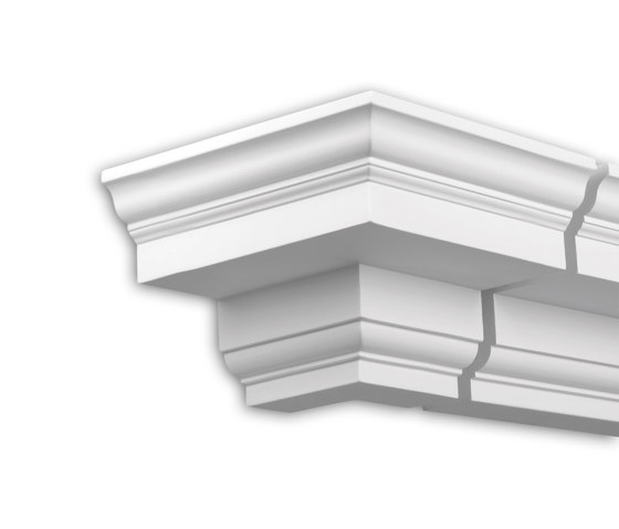 Facade mouldings - Pièce-raccord Angle Externe Profhome Decor 432111 | Façade | e-Delux