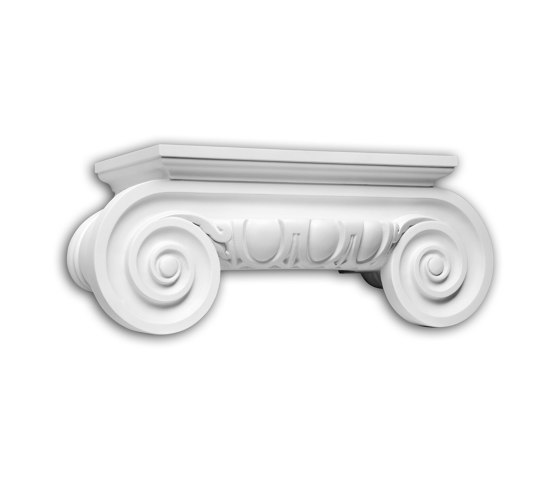 Facade mouldings - Chapiteau de demi-colonne Profhome Decor 445201 | Façade | e-Delux