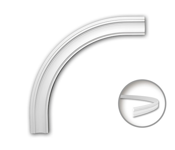 Facade mouldings - Arch Frame Profhome Decor 487032F | Facade | e-Delux