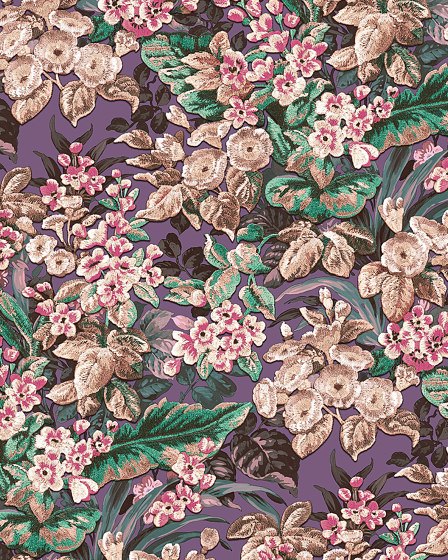 Royal - Flower wallpaper BA220024-DI | Wall coverings / wallpapers | e-Delux