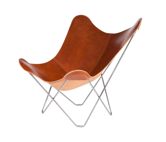 Pampa Mariposa Butterfly Chair Montana Chrome Frame | Sillones | Cuero Design