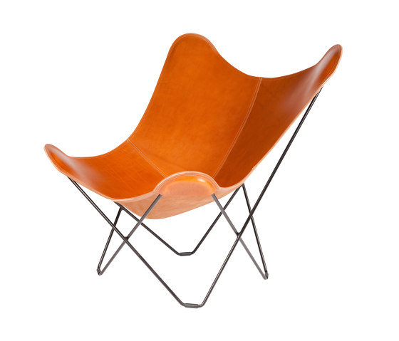 Pampa Mariposa Butterfly Chair Polo Black Frame | Sillones | Cuero Design