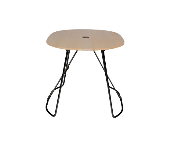 Sierra with Black Leather Strap | Tables d'appoint | Cuero Design