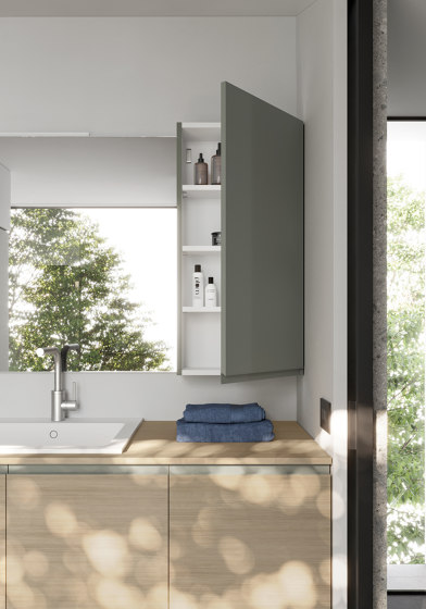 Spazio Time 2 | Meubles muraux salle de bain | Ideagroup