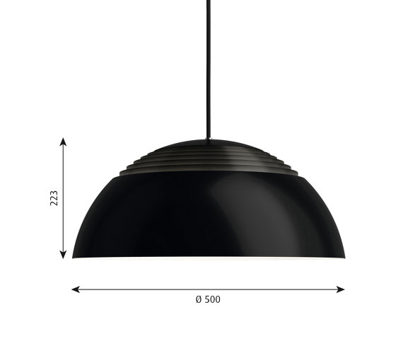 AJ Royal Ø500 | Lámparas de suspensión | Louis Poulsen