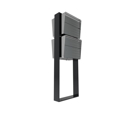 Brevis Briefkastenständer | Design letter box "Brevis", double
vertical | Mailboxes | Briefkastenschmiede