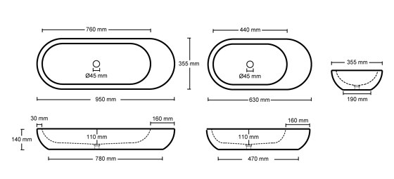 Holywater L | Wash basins | Urbi et Orbi