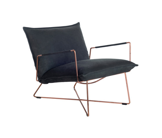 Earl Copper Low Back with Arms | Armchairs | Jess
