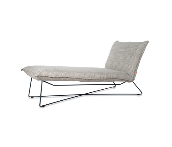 Earl Outdoor Lounge Ral White/Grey/Black | Sun loungers | Jess