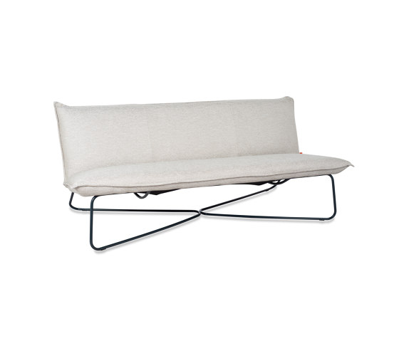 Earl Outdoor 3 Seats Ral White/Grey/Black | Benches | Jess