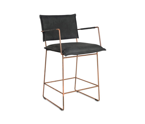 Norman Barstool Copper with Arms | Tabourets de bar | Jess