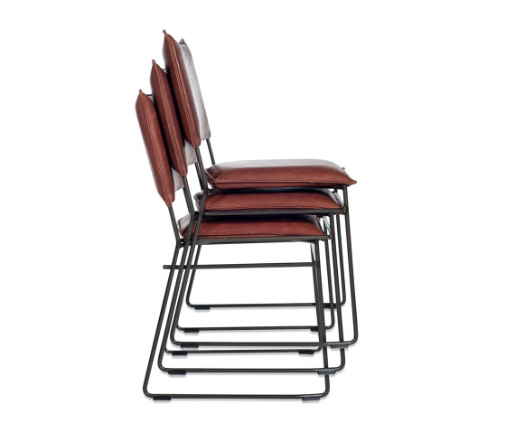 Norman Old Glory without Arms Stackable | Chaises | Jess