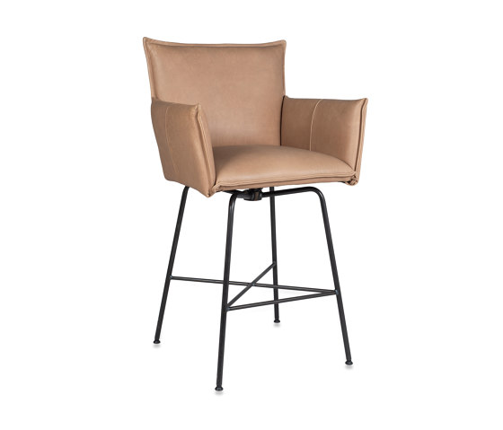 Sanne Barstool swivel or spin-back with Arms | Tabourets de bar | Jess