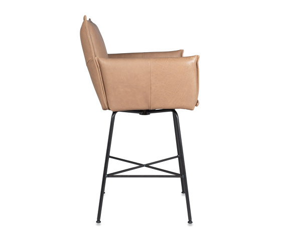 Sanne Barstool swivel or spin-back with Arms | Sgabelli bancone | Jess