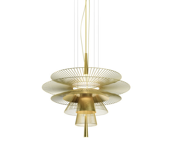 Gravity | Pendant Lamp | 1 Champagne | Suspended lights | Forestier