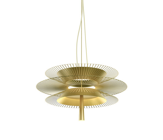 Gravity | Pendant Lamp | 2 Champagne | Suspended lights | Forestier