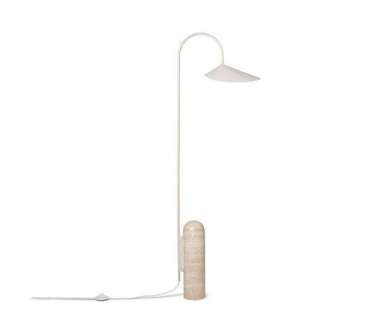 Arum Floor Lamp - Cashmere | Lámparas de pie | ferm LIVING