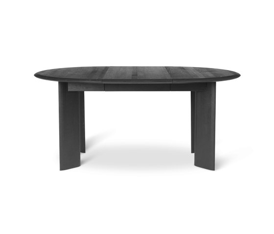 Bevel Table Extendable x1 - Black Oiled Oak | Tables de repas | ferm LIVING