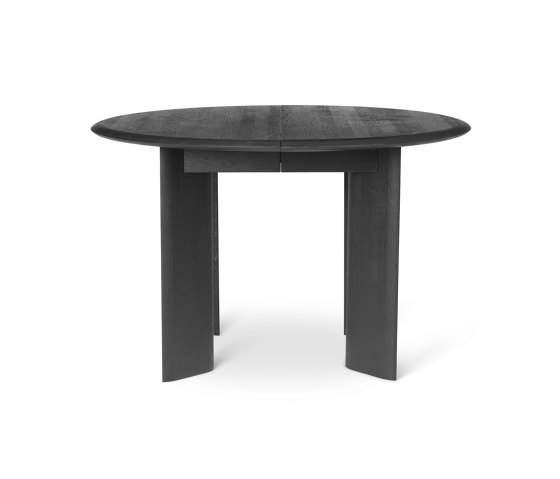 Bevel Table Extendable x1 - Black Oiled Oak | Tavoli pranzo | ferm LIVING