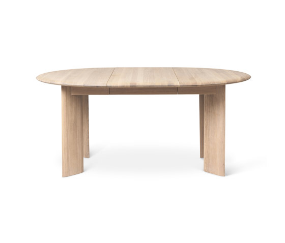 Bevel Table Extendable x1 - White Oiled Oak | Tavoli pranzo | ferm LIVING
