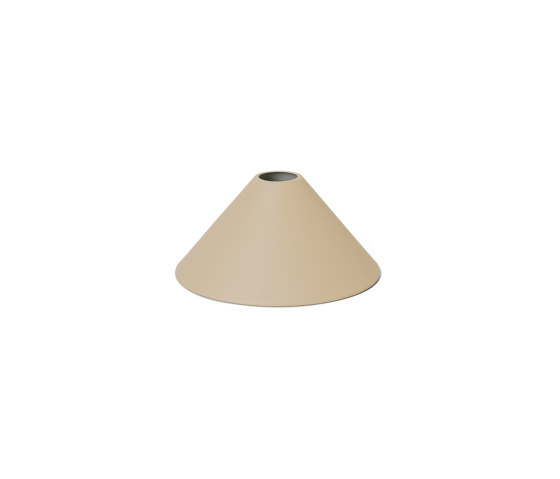 Socket Pendant Low - Cashmere | Cone Shade - Cashmere | Suspended lights | ferm LIVING