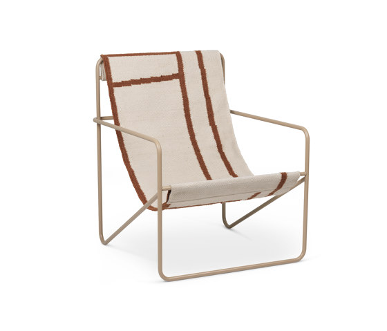 Desert Lounge Chair - Cashmere/Shape | Sessel | ferm LIVING
