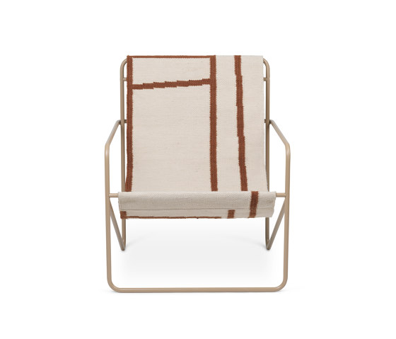 Desert Lounge Chair - Cashmere/Shape | Sessel | ferm LIVING