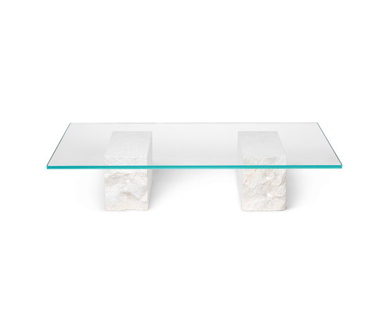 Mineral Coffee Table - Bianco Curia | Coffee tables | ferm LIVING