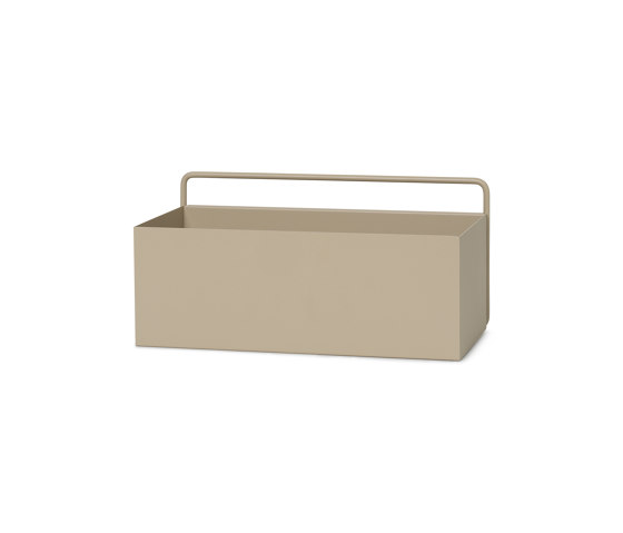 Wall Box - Rectangle - Cashmere | Behälter / Boxen | ferm LIVING
