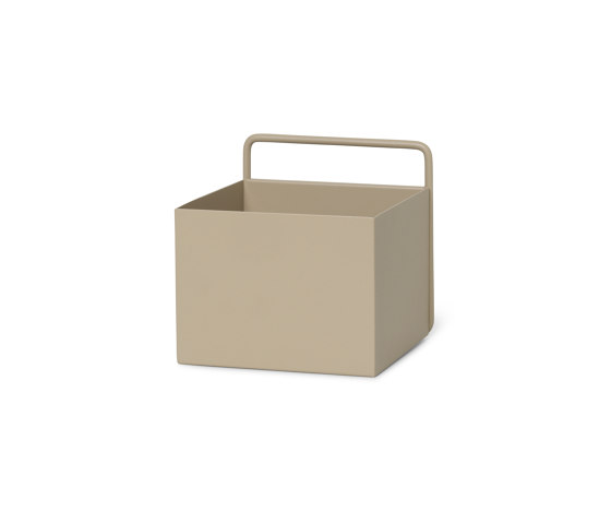 Wall Box - Square - Cashmere | Storage boxes | ferm LIVING