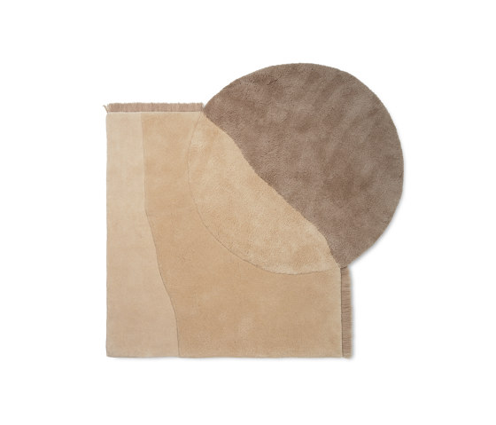 View Tufted Rug - Beige | Tappeti / Tappeti design | ferm LIVING