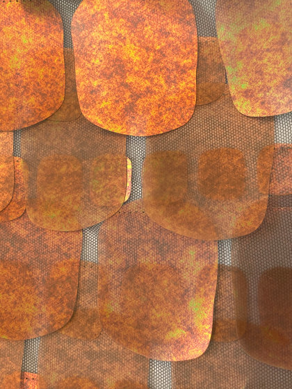 Calypso col. 101 copper | Tessuti decorative | Jakob Schlaepfer