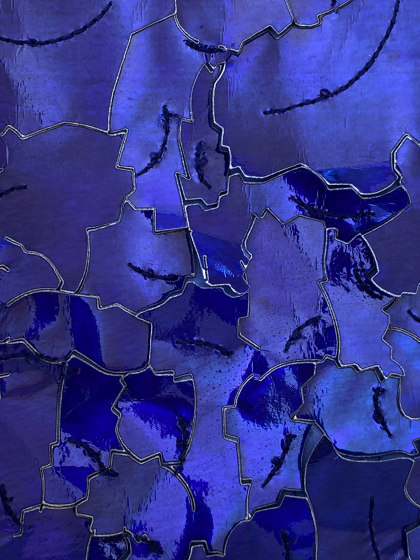 Gesso col. 401 blue | Tissus de décoration | Jakob Schlaepfer
