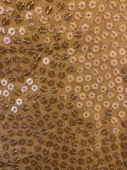 Papierpaille col. 101 ecru/transparent | Tessuti decorative | Jakob Schlaepfer