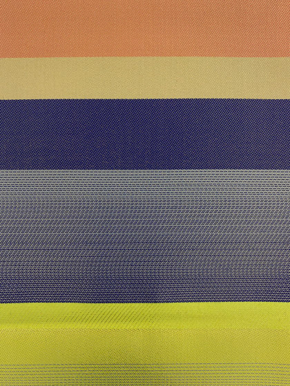 Toon col. 101 acid yellow/blue/ecru | Drapery fabrics | Jakob Schlaepfer