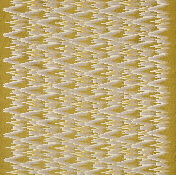 Fandango col.2 jaune d'or | Tissus de décoration | Dedar