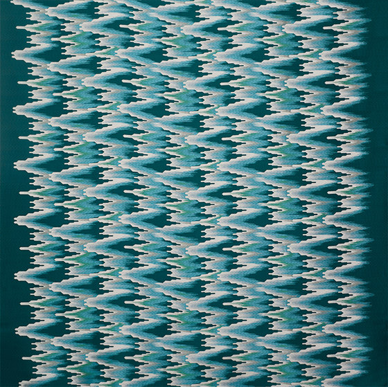 Fandango col.5 turquoise navajo | Drapery fabrics | Dedar