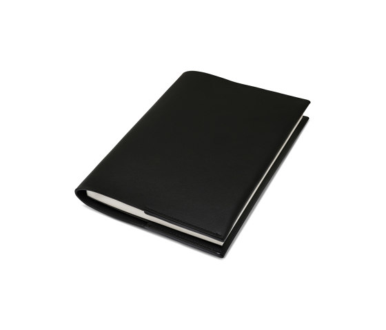 Notebook black leather | Cahiers | August Sandgren A/S